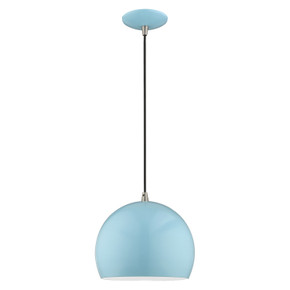 Mini Pendants Metal Shade by Livex Lighting ( 107 | 41181-74 Metal Shade Mini Pendants ) 
