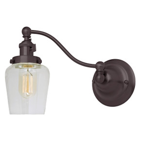 Sconces Single Glass by JVI Designs ( 261 | 1253-08 S9 Soho ) 