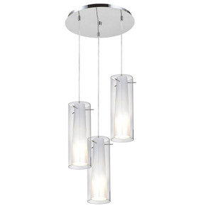Mini Pendants 3 Light Cluster by Maxilite ( 501 | MX 2122C3-11 Aulide ) 