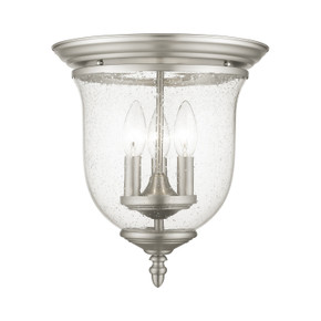 Flush Mounts Bowl Style by Livex Lighting ( 107 | 5024-91 Legacy ) 