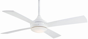 Fans Wet Location by Minka Aire ( 15 | F523L-WHF Aluma Wet Led ) 