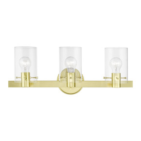 Bathroom Fixtures Three Lights by Livex Lighting ( 107 | 17233-12 Munich ) 