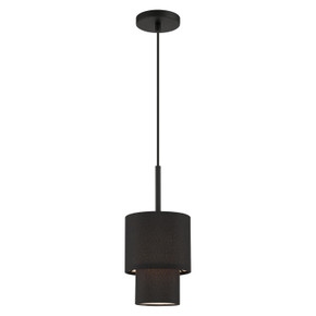 Mini Pendants Drum Shade by Livex Lighting ( 107 | 50271-04 Bainbridge ) 