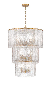 Large Chandeliers Glass Shade by Z-Lite ( 224 | 1943-36MGLD Glacier ) 