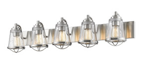 Bathroom Fixtures Five+Lights by Z-Lite ( 224 | 444-5V-BN Mariner ) 
