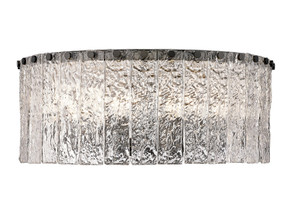 Flush Mounts Drum Shade by Z-Lite ( 224 | 1943F20-MB Glacier ) 