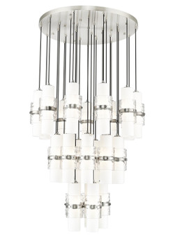 Mid. Chandeliers Multi-Port/Cascade by Z-Lite ( 224 | 1946P-27R-BN Cayden ) 