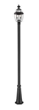 Exterior Post/Pier Head by Z-Lite ( 224 | 580PHM-519P-BK Westover ) 