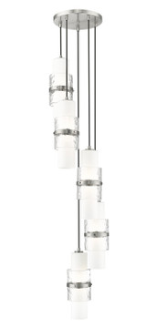 Mini Chandeliers Multi-Port/Cascade by Z-Lite ( 224 | 1946P-5R-BN Cayden ) 