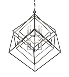 Foyer/Hall Lanterns Open Frame by Z-Lite ( 224 | 457-10CH-MB Euclid ) 