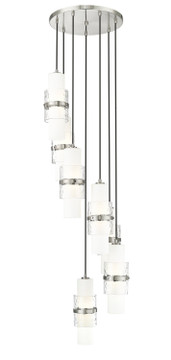 Mini Chandeliers Multi-Port/Cascade by Z-Lite ( 224 | 1946P-7R-BN Cayden ) 