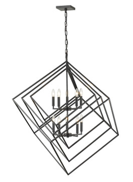 Foyer/Hall Lanterns Open Frame by Z-Lite ( 224 | 457-10MB Euclid ) 