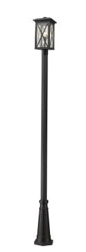 Exterior Post/Pier Head by Z-Lite ( 224 | 583PHBR-519P-BK Brookside ) 