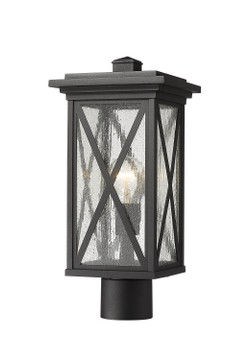 Exterior Post/Pier Head by Z-Lite ( 224 | 583PHMR-BK Brookside ) 