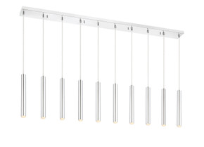 Linear/Island 4 Light + by Z-Lite ( 224 | 917MP12-CH-LED-10LCH Forest ) 