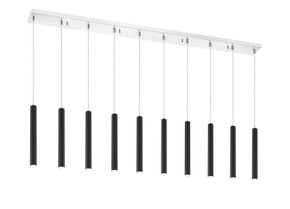 Linear/Island 4 Light + by Z-Lite ( 224 | 917MP12-MB-LED-10LCH Forest ) 