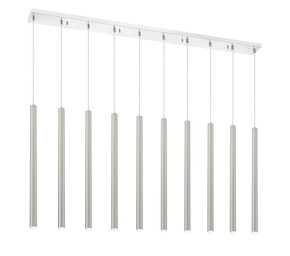 Linear/Island 4 Light + by Z-Lite ( 224 | 917MP24-BN-LED-10LCH Forest ) 
