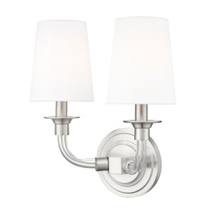 Sconces Double Candle by Z-Lite ( 224 | 1950-2S-BN Katerina ) 