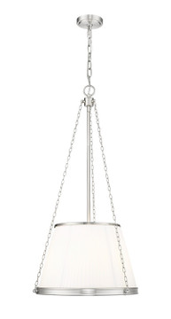 Foyer/Hall Lanterns Glass w/Frame by Z-Lite ( 224 | 1954P18-BN Madeline ) 