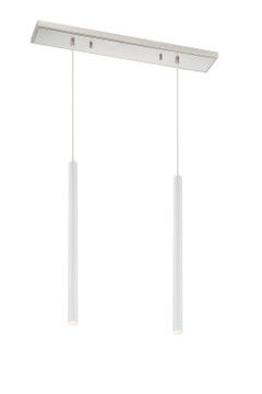 Linear/Island 2 Light Bar by Z-Lite ( 224 | 917MP24-WH-LED-2LBN Forest ) 