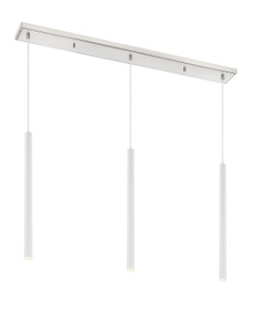 Linear/Island 3 Light Bar by Z-Lite ( 224 | 917MP24-WH-LED-3LBN Forest ) 