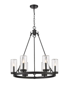 Exterior Chandeliers by Z-Lite ( 224 | 589-6BK Marlow ) 
