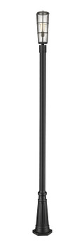 Exterior Post/Pier Head by Z-Lite ( 224 | 591PHB-519P-BK Helix ) 
