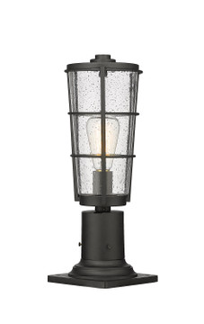 Exterior Post/Pier Head by Z-Lite ( 224 | 591PHM-533PM-BK Helix ) 