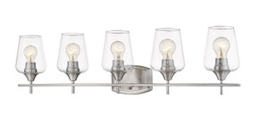 Bathroom Fixtures Five+Lights by Z-Lite ( 224 | 473-5V-BN Joliet ) 