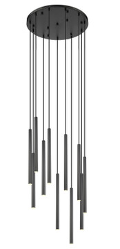 Mid. Chandeliers Multi-Port/Cascade by Z-Lite ( 224 | 919MP24-11R-MB-LED Forest ) 