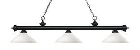 Linear/Island 3 Light Bar by Z-Lite ( 224 | 200-3MB-AMO14 Riviera ) 