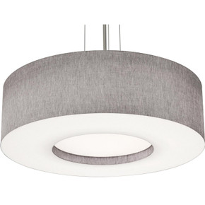 Mid. Chandeliers Drum Shade by AFX Lighting ( 162 | MCP3044MBSN-GY Montclair ) 
