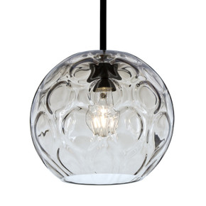 Mini Pendants Glass Down by Besa ( 74 | 1TT-BOMYCL-BK Besa Bombay Pendant ) 