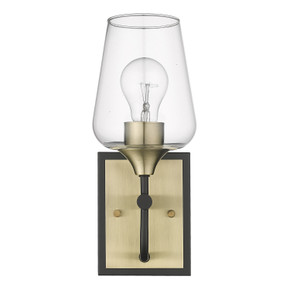 Sconces Single Glass by Acclaim Lighting ( 106 | IN40080BK Gladys ) 