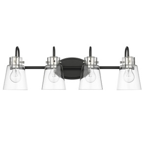 Bathroom Fixtures Four Lights by Acclaim Lighting ( 106 | IN40093BK Bristow ) 