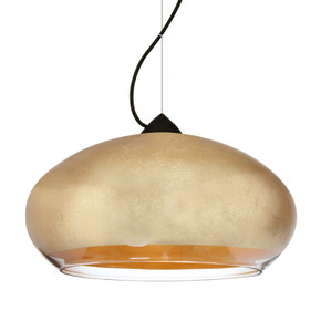 Pendants Bowl Style by Besa ( 74 | 1KX-4345GF-LED-BK Besa Brio 14 Pendant ) 