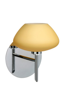 Sconces Single Glass by Besa ( 74 | 1SW-5410VM-CR Peri ) 
