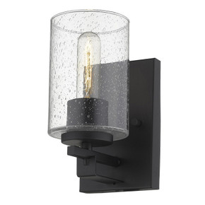 Sconces Single Glass by Acclaim Lighting ( 106 | IN41100BK Orella ) 