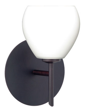 Sconces Single Glass by Besa ( 74 | 1SW-560507-BR Tay Tay ) 