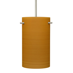 Mini Pendants Glass Down by Besa ( 74 | J-4005OK-LED-SN Besa Tamburo 5 Pendant ) 