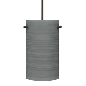 Mini Pendants Glass Down by Besa ( 74 | J-4005TN-LED-BR Besa Tamburo 5 Pendant ) 