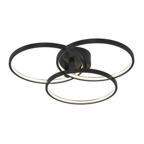 Semi-Flush Mts. Ring Shade/Halo by AFX Lighting ( 162 | ORIF20L30D1BK Orion ) 