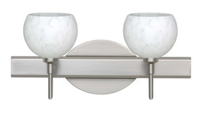 Bathroom Fixtures Two Lights by Besa ( 74 | 2SW-565819-SN Palla ) 