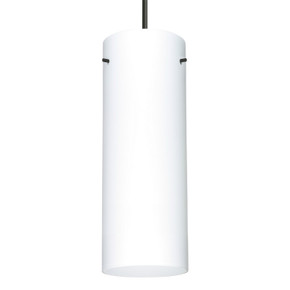 Mini Pendants Glass Down by Besa ( 74 | 1JC-412807-LED-BK Besa Stilo 18 Pendant ) 
