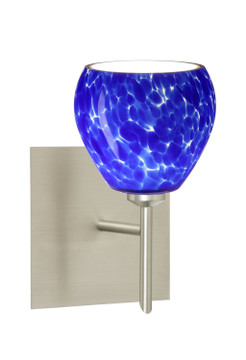 Sconces Single Glass by Besa ( 74 | 1SW-560586-SN-SQ Tay Tay ) 