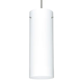 Mini Pendants Glass Down by Besa ( 74 | 1JC-412807-LED-SN Besa Stilo 18 Pendant ) 