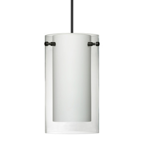 Mini Pendants Glass Down by Besa ( 74 | 1XT-C44007-BK Besa Pahu 4 Pendant ) 