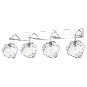 Bathroom Fixtures Four Lights by Access ( 18 | 63131LEDDLP-MSS/CLR Boulder ) 