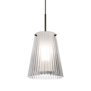 Mini Pendants Glass Down by Besa ( 74 | J-DIONCL-BR Besa Dion Pendant ) 
