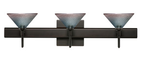 Bathroom Fixtures Three Lights by Besa ( 74 | 3SW-117691-BR-SQ Kona ) 